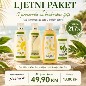 Ljeto bez brige – Faveda set 4u1